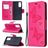 Mobigear Butterfly Housse Samsung Galaxy S20 FE Etui Porte-Monnaie - Magenta