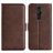 Mobigear Slim Magnet Housse Sony Xperia Pro-I Etui Porte-Monnaie - Marron