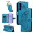 Mobigear Butterfly Housse Samsung Galaxy S26 Etui Porte-Monnaie - Bleu