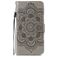 Mobigear Mandala Housse HONOR 9X Lite Etui Porte-Monnaie - Gris