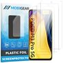 Mobigear POCO M3 Pro Protection d'écran Film - Compatible Coque (Lot de 3)