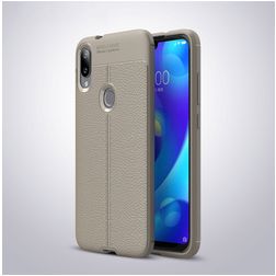 Mobigear Luxury Coque Xiaomi Mi Play Coque arrière en TPU Souple - Gris