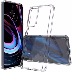 Mobigear Crystal Coque Transparente Motorola Edge (2021) Coque arrière Rigide - Transparent