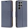 Mobigear Excellent Housse Samsung Galaxy S23 Ultra Etui Porte-Monnaie - Bleu