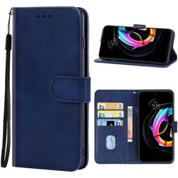 Mobigear Wallet Housse Motorola Edge 30 Neo Etui Porte-Monnaie - Bleu