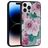 Mobigear Flowers Coque iPhone 14 Pro Coque arrière Rigide - Model 1