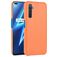 Mobigear Croco Coque Realme X50 Pro Coque arrière Rigide - Orange