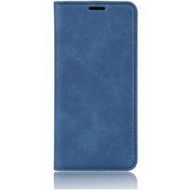 Mobigear Retro Slim Housse OPPO A91 Etui Porte-Monnaie - Bleu