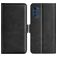 Mobigear Slim Magnet Housse Motorola Moto E32 Etui Porte-Monnaie - Noir