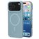Mobiparts Slim Line Coque iPhone 17 Pro Max MagSafe Coque arrière Rigide - Sage Green