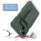 Mobigear Explorer Coque iPhone 14 Coque arrière Rigide Anti-Chocs avec Support Amovible - Noir
