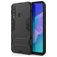 Mobigear Armor Stand Coque Huawei P40 Lite E Coque arrière Rigide Anti-Chocs avec Support Amovible - Noir