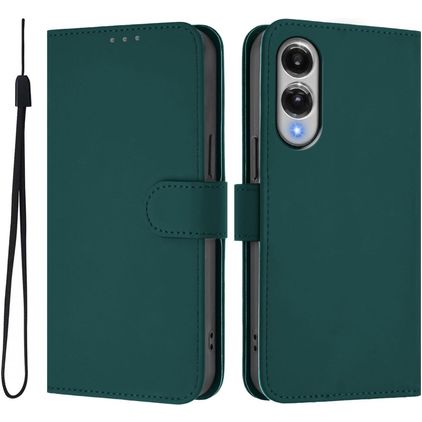 Mobigear Urban Wallet Housse Samsung Galaxy S25 Edge Etui Porte-Monnaie - Vert