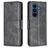 Mobigear Excellent Samsung Galaxy A37 Étui Portefeuille - Noir