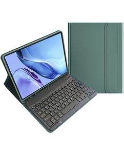 Mobigear Keys Samsung Galaxy Tab S10 Ultra Étui avec clavier Bluetooth QWERTY + Porte-stylet - Vert