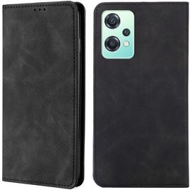 Mobigear Retro Slim Housse Realme 9 Pro Etui Porte-Monnaie - Noir