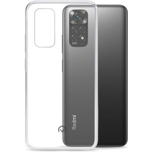 Mobilize Gelly Coque Transparente Xiaomi Redmi Note 10 4G Coque arrière en TPU Souple - Transparent