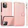 Mobigear Wallet Housse iPhone 16 Pro Max Etui avec Coque Détachable Porte-Monnaie - Rose doré