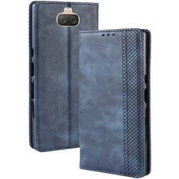 Mobigear Sensation Housse Sony Xperia 10 Plus Etui Porte-Monnaie - Bleu