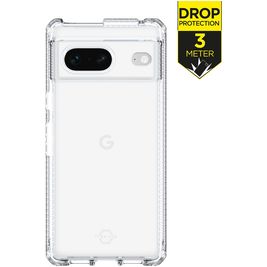 ITSkins SpectrumClear-R Coque Transparente Google Pixel 7 Coque arrière en TPU Souple Anti-Chocs - Transparent