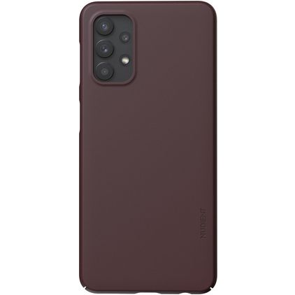 Nudient Thin Precise Coque Samsung Galaxy A32 5G Coque arrière Rigide - Sangria Red