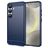 Mobigear Brushed Slim Coque Samsung Galaxy S25 Coque arrière en TPU Souple - Bleu