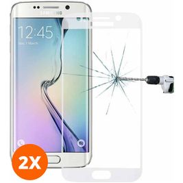 Mobigear Premium Samsung Galaxy S6 Edge Plus Verre trempé Protection d'écran - Compatible Coque (Lot de 2)