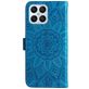 Mobigear Sunflower Housse HONOR X8 Etui Porte-Monnaie - Bleu