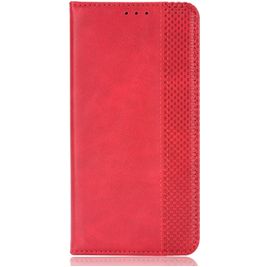 Mobigear Sensation Housse Google Pixel 8a Etui Porte-Monnaie - Rouge