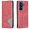 Mobigear Rhombus Slim Housse Samsung Galaxy S26 Etui - Rouge