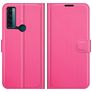 Mobigear Classic Housse TCL 20 SE Etui Porte-Monnaie - Magenta