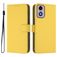 Mobigear Urban Wallet Housse Motorola Moto G04 Etui Porte-Monnaie - Jaune