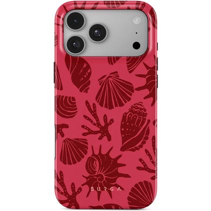 Burga Tough iPhone 18 Pro MagSafe Plastique rigide Coque arrière Antichoc - Solace