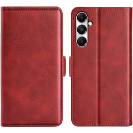 Mobigear Slim Magnet Housse Samsung Galaxy A05 Etui Porte-Monnaie - Rouge