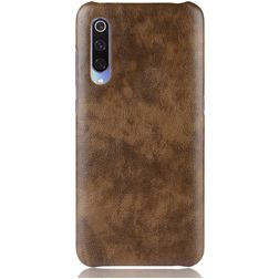 Mobigear Excellent Coque Xiaomi Mi 9 Coque arrière Rigide - Marron