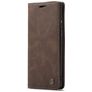 Caseme 013 Housse Samsung Galaxy A71 Etui Porte-Monnaie - Marron