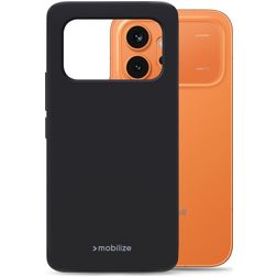 Mobilize Rubber Gelly Honor 600 Smart TPU souple Coque arrière - Noir