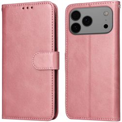 Mobigear Wallet iPhone 17 Pro Max Étui Portefeuille - Rose doré