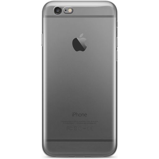 Mobigear Basics Coque Transparente iPhone 6s Coque arrière en TPU Souple - Transparent