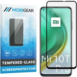 Mobigear Premium Xiaomi Mi 10T Pro Verre trempé Protection d'écran - Compatible coque - Noir