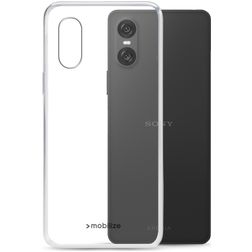 Mobilize Gelly Coque Transparente Sony Xperia 10 VI Coque arrière en TPU Souple - Transparent