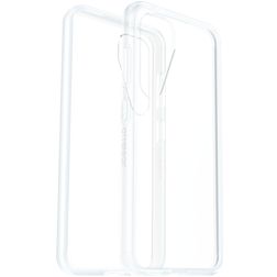 Otterbox React Coque Transparente Samsung Galaxy S25 Coque arrière Rigide Anti-Chocs - Transparent