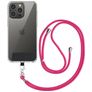 Mobigear Lanyard - Cordon de téléphone universel ajustable - Rose