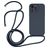Mobigear Lanyard iPhone 14 Pro Max Coque avec cordon en Silicone - Dark Blue