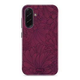 MIO Coque Samsung Galaxy A56 MagSafe Coque arrière Rigide - Berry Blooms