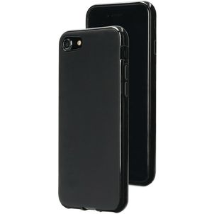 Mobiparts Classic Coque iPhone SE (2020) Coque arrière en TPU Souple - Matt Black