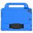 Mobigear Diamond Coque iPad 6 (2018) Coque de tablette pour enfants avec Poignée Enfants en EVA - Bleu