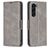Mobigear Excellent Housse Samsung Galaxy S25 Plus Etui Porte-Monnaie - Gris