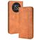 Mobigear Sensation Housse HONOR Magic 4 Lite Etui Porte-Monnaie - Marron