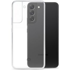 Mobilize Gelly Coque Transparente Samsung Galaxy S22 Plus Coque arrière en TPU Souple - Transparent